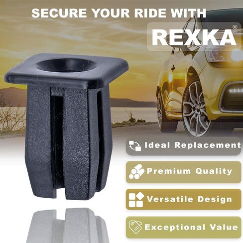 Rexka 30pcs Nylon Nuts for Chrysler and Ford 379830-S 6033677 in Saudi Arabia