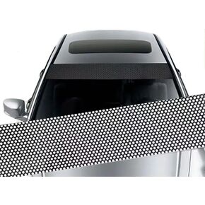 Car Front Windshield Decal for 2025 Ford Maverick, Car Sun Visor Strip Tint Film Windscreen Banner Sticker Window Sun Shade Styling Decoration,A in Kuwait