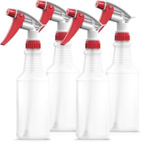 Set of 2 Premium 16 oz Spray Bottles, NBR Gasket - Superior Hydrocarbon Resistance - Ideal for Auto Detailing & Industrial Cleaning in Kuwait