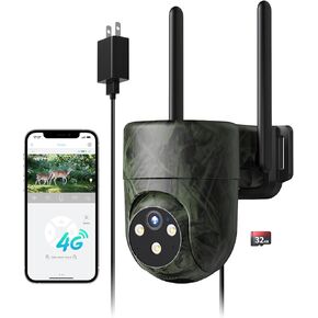 LIWAN Indoor Smart Security Camera, 2.4G Indoor WiFi Cameras for Pet Dog Cat, Motion Tracking, 24/7, 2-Way Talk, Phone APP, Cloud & SD Card Storage in Kuwait