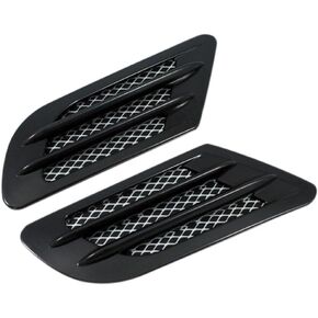 1pair Car Side Air Flow Fake Vent Hole Cover Mudguard Intake Grille Duct Decoration Auto Cool Sticky Exterior Decor in Saudi Arabia