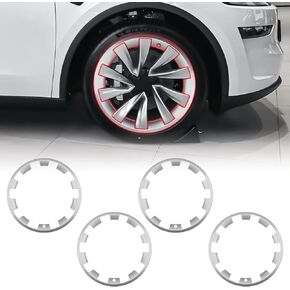 Model Y Wheel Rim Protector, 4 PCS 20 Inches ABS Rim Hubcaps for Model Y Accessories 2020-2024, Wheels Rim Protection Accessories (Matte Black, 20") in Kuwait
