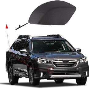 Car Front Bumper Tow Hook Cover Towing Eye Cap Fit for Subaru Outback 2020 2021 2022 57731AN01A (Matte Black,Right Passenger Side) in Saudi Arabia