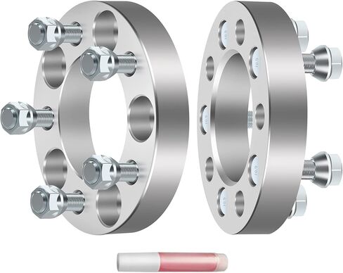 SCITOO 1 inch Wheel Spacers 5x4.5 2X for Crown Victoria for Explorer for Grand for Cherokee Bore 82.5mm Studs 1/2 No Hubcentric 5 Lug 5x114.3 Wheel Spacers Adapters in Saudi Arabia