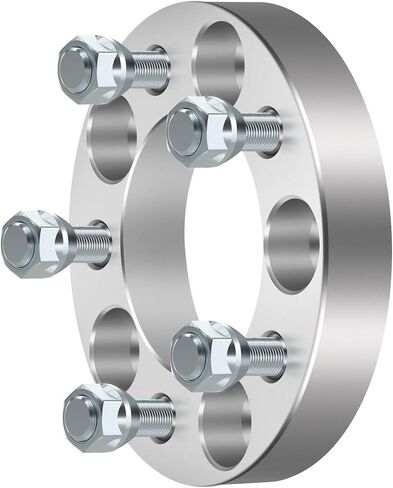 SCITOO 1 inch Wheel Spacers 5x4.5 2X for Crown Victoria for Explorer for Grand for Cherokee Bore 82.5mm Studs 1/2 No Hubcentric 5 Lug 5x114.3 Wheel Spacers Adapters in Saudi Arabia