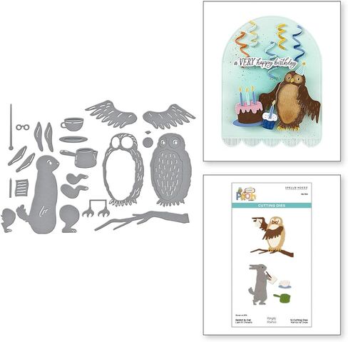 Spellbinders Rabbit & Owl Dies, Metal in Saudi Arabia