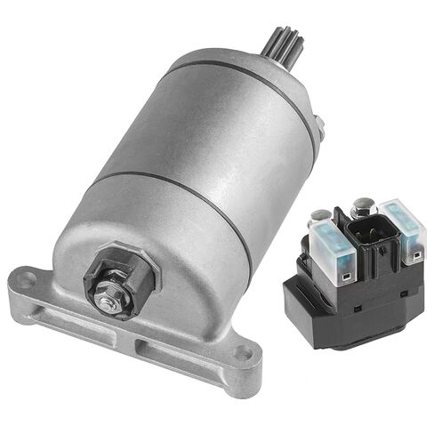 Caltric Starter and Relay Solenoid Compatible with Yamaha Grizzly 550 YFM550F 4x4 2009 2010 2011 2012 2013 2014 in Kuwait