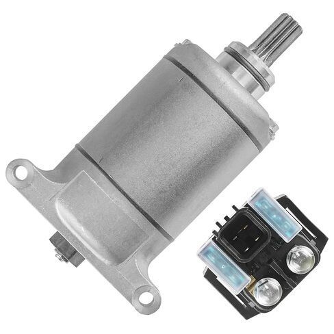 Caltric Starter and Relay Solenoid Compatible with Yamaha Grizzly 550 YFM550F 4x4 2009 2010 2011 2012 2013 2014 in Kuwait