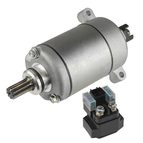 Caltric Starter and Relay Solenoid Compatible with Yamaha Grizzly 550 YFM550F 4x4 2009 2010 2011 2012 2013 2014 in Kuwait