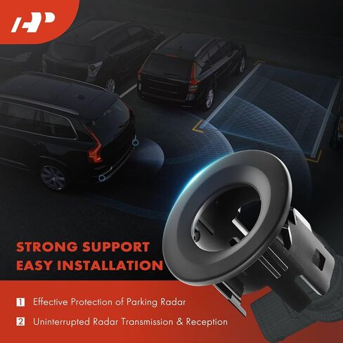 A-Premium Front Outer Left Parking Assist Sensor Retainer Bezels Compatible with Ford Models - Bronco 2021 2022 2023 2024 in Saudi Arabia