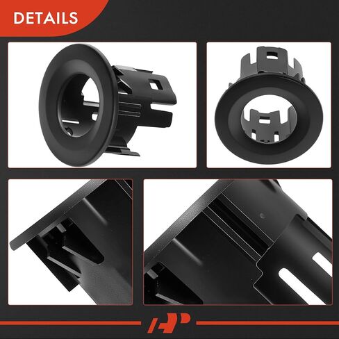 A-Premium Front Outer Left Parking Assist Sensor Retainer Bezels Compatible with Ford Models - Bronco 2021 2022 2023 2024 in Saudi Arabia