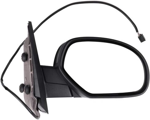 ECCPP Heated Power Black Textured Door Mirror Passenger Side Mirror Replacement fit for 2007-13 Chevy Avalanche 1500，2008-13 GMC Sierra 1500 in Saudi Arabia