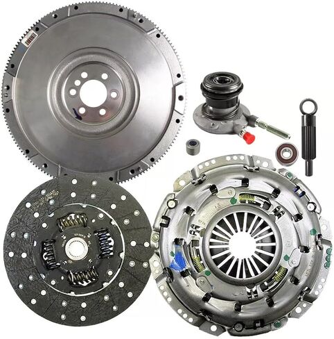 GM OEM Clutch Kit 04316 with Flywheel with Slave Cylinder Replacement for Pontiac 2004-2006 GTO 5.7L 6.0L OHV 8cyl LS1 LS2 (GM04316+FW167191-CK) in Saudi Arabia
