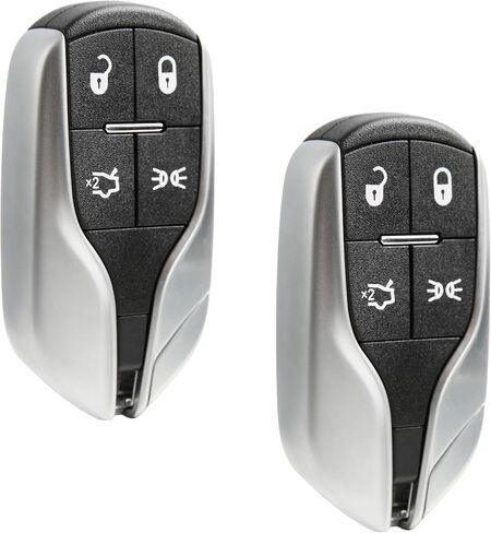 USARemote Key Fob Replacement Keyless Entry Remote for 2014 2015 2016 2017 2018 2019 2020 Maserati Ghibli Quattroporte Levante 4-Button Smart Key (M3N-7393490) in Saudi Arabia