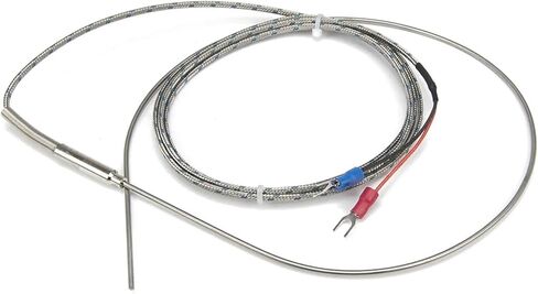 FTARP08 J Type 2m Metal screening Cable 500mm Flexible Probe sheathed thermocouple Temperature Sensor in Saudi Arabia