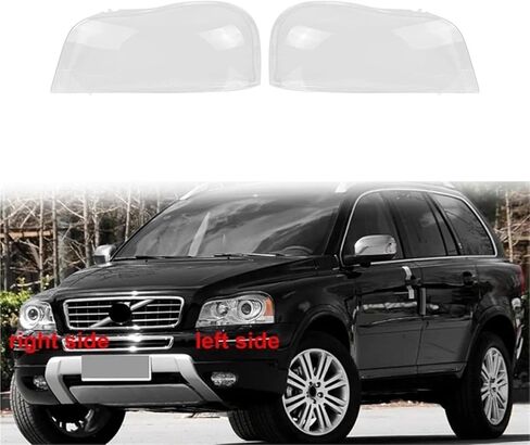 Compatible for Volvo XC90 Right Headlight Shell Lamp Shade Transparent Lens Cover Headlight Cover(Right) in Saudi Arabia