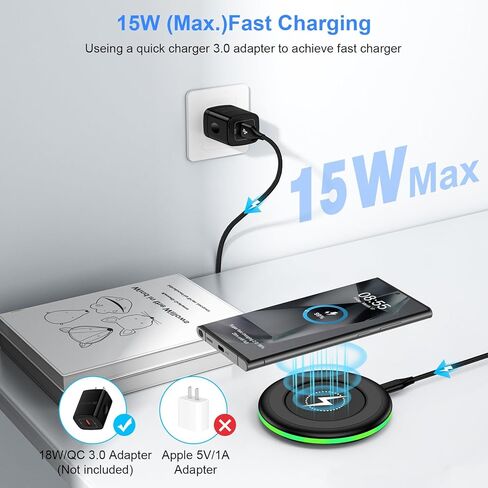 USB Wall Charger, Charging Cube, Sicodo 3Pack Dual Port Charging Block Plug in Cell Phone Charger Box Brick USB Power Adapter for iPhone 16 15 14 13 SE 12 X 8,Samsung Galaxy S24 S23 S22 S21,LG,Moto in Saudi Arabia
