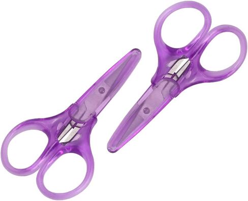 2 Pcs Travel Scissors 3 Inch TSA with Cover, Mini Sharp Blade Craft Sewing Tool Set in Saudi Arabia