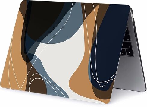 حافظة RuiHe.C لجهاز MacBook Pro 14 بوصة 2024 2023 2021 موديل M4 A3112 A3401 A3185 M3 A2918 A2992 M2 A2779 M1 A2442 Pro/Max، غطاء لجهاز MacBook Pro 14 بوصة حافظة بلاستيكية صلبة - لمبة إضاءة بيضاء in Saudi Arabia