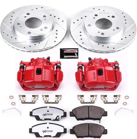 Power Stop KC5400-26 Front Z26 Street Warrior طقم فرامل هوندا لهوندا CR - Z 2011-2015 [خاص بالمركبة] in Kuwait