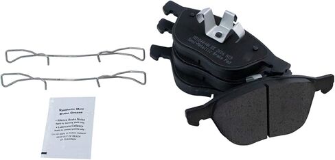 TRQ Front and Rear Brake Pad and Rotor Set Semi Metallic Coated Drilled Slotted Compatible with 2012-2018 Ford Focus in Saudi Arabia