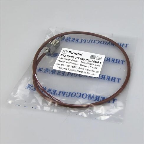 FTARP09 PT100 Type 0.5m Silica Gel Cable 30mm Probe Head RTD Temperature Sensor in Saudi Arabia