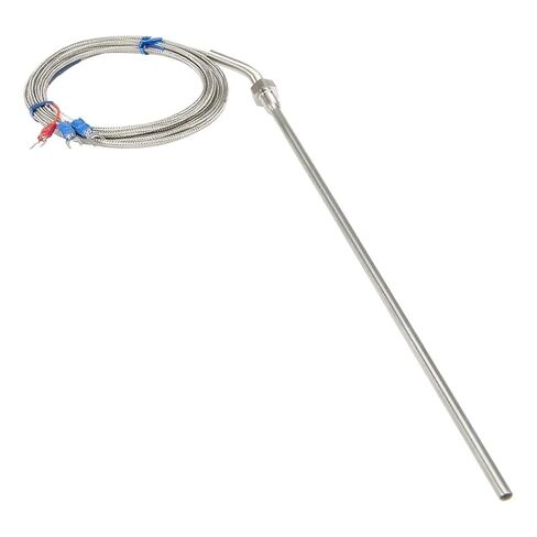 FTARP09 PT1000 Type 4 wries 1.5m Metal Braided Cable 40mm 316L Probe 50.5mm Plate RTD Temperature Sensor in Saudi Arabia