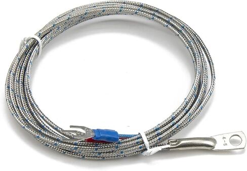 FTARR02 J Type 2m Multi cores Metal screening Cable 5mm Diameter Hole Ring Head thermocouple Temperature Sensor in Saudi Arabia