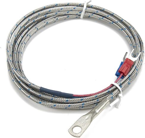 FTARR02 J Type 2m Multi cores Metal screening Cable 5mm Diameter Hole Ring Head thermocouple Temperature Sensor in Saudi Arabia