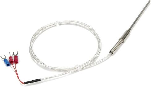 FTARP08 PT100 Type 100mm Flexible Probe 1m FEP Silver Plated Copper Cable sheathed RTD Temperature Sensor(A 5mm Diameter) in Saudi Arabia