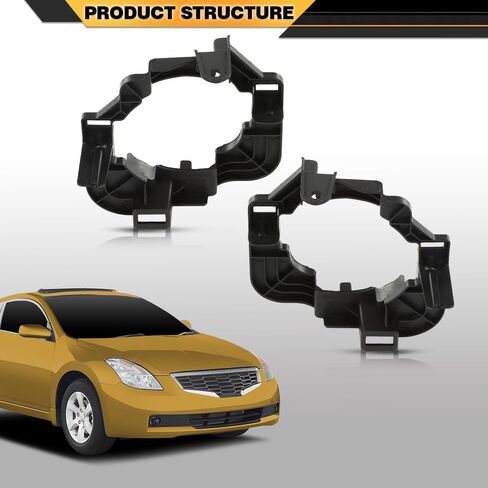 Fog Light Bracket Set Compatible with Nissan Altima S/SE/Base/Hybrid/SL 2007-2009, Fit Nissan Altima 2008-2009 Driver and Passenger Side 26915JA00A in Saudi Arabia