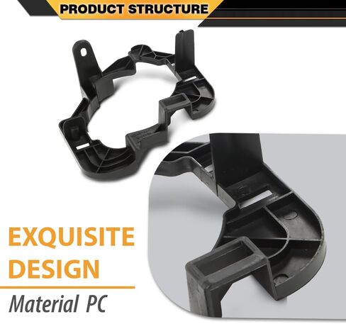 Fog Light Bracket Set Compatible with Nissan Altima S/SE/Base/Hybrid/SL 2007-2009, Fit Nissan Altima 2008-2009 Driver and Passenger Side 26915JA00A in Saudi Arabia