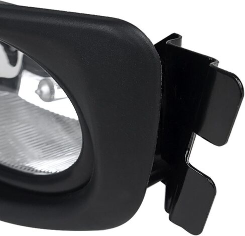 SPEC-D TUNING Clear Lens Fog Lights + H11 Bulbs + Switch Included Compatible with 2003-2005 Honda Accord 4Dr Sedan L+R Pair Assembly in Saudi Arabia