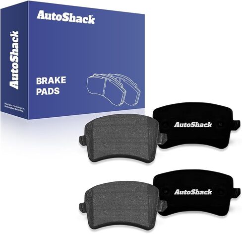 استبدال وسادات الفرامل الخزفية الفاخرة الخلفية من AutoShack لـ 2009-2017 Audi Q5 2015 Audi S4 2013-2016 Audi allroad 4-PC in Saudi Arabia