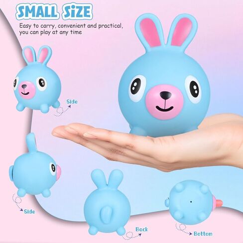 العاب تخفيف الضغط من تنفيس للكلاب، هدايا للكلاب، لعبة فيدجيت للصف الخارجي، لعبة تململ من اللاتكس مع لسان صراخ رائع، العاب صرير زرقاء للمراهقين والبالغين in Kuwait