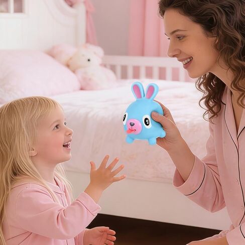 العاب تخفيف الضغط من تنفيس للكلاب، هدايا للكلاب، لعبة فيدجيت للصف الخارجي، لعبة تململ من اللاتكس مع لسان صراخ رائع، العاب صرير زرقاء للمراهقين والبالغين in Kuwait