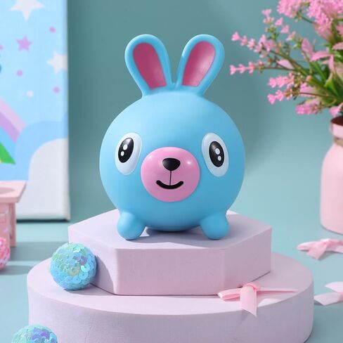 العاب تخفيف الضغط من تنفيس للكلاب، هدايا للكلاب، لعبة فيدجيت للصف الخارجي، لعبة تململ من اللاتكس مع لسان صراخ رائع، العاب صرير زرقاء للمراهقين والبالغين in Kuwait