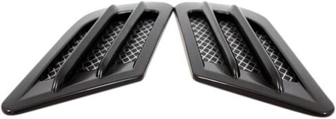 1pair Car Side Air Flow Fake Vent Hole Cover Mudguard Intake Grille Duct Decoration Auto Cool Sticky Exterior Decor in Saudi Arabia