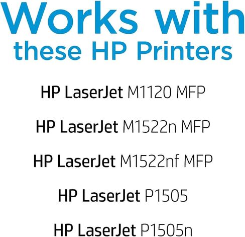 خرطوشة حبر سوداء HP 36A ذات إنتاجية قياسية، تطبع ما يصل إلى 2000 صفحة (CB436A) in Kuwait