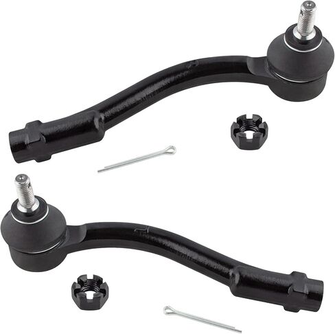 BOXI 4pcs Front Inner Outer Tie Rod Ends Fit for Kia Rio 2006-2011 / for Kia Rio5 2006-2011 - Sedan/Hatchback 4-Door 1.6L l4 | ES800350 ES800349 EV800352 in Saudi Arabia