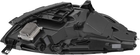 مجموعة المصابيح الأمامية LED مصفوفة متوافقة مع الجانب الأيسر + الأيمن للسائق والركاب، مصابيح أمامية بديلة مباشرة، سيارة مطابقة مثالية لـ 2021 2022 2023 Tesla Model 3/Y (يمين) in Kuwait