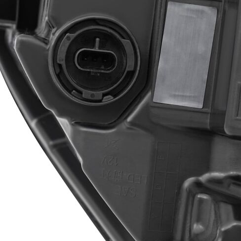 مجموعة المصابيح الأمامية LED مصفوفة متوافقة مع الجانب الأيسر + الأيمن للسائق والركاب، مصابيح أمامية بديلة مباشرة، سيارة مطابقة مثالية لـ 2021 2022 2023 Tesla Model 3/Y (يمين) in Kuwait