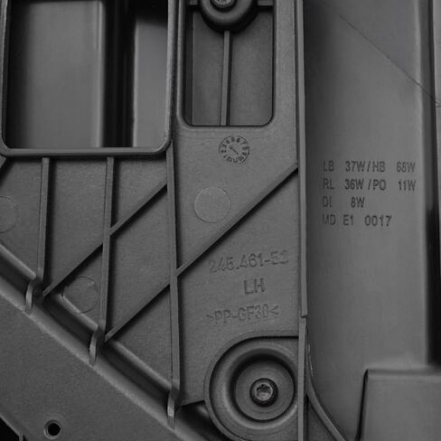 مجموعة المصابيح الأمامية LED مصفوفة متوافقة مع الجانب الأيسر + الأيمن للسائق والركاب، مصابيح أمامية بديلة مباشرة، سيارة مطابقة مثالية لـ 2021 2022 2023 Tesla Model 3/Y (يمين) in Kuwait