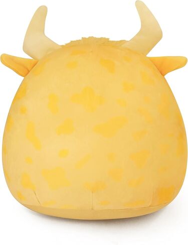 Highland Cow Plush Toy - Soft and Cuddly Plush Pillow - Spotted Highland Cow Perfect for Kids and Collectors (Light Brown) in Saudi Arabia