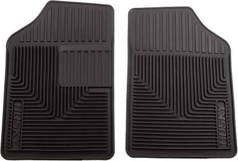 Husky Liners - Heavy Duty Front Floor Mats | 1980-2005 Buick Century, 1980-1990 Buick Electra, 1980-2004 Buick Lesabre, Black | 51051 in Saudi Arabia
