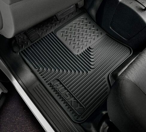 Husky Liners - Heavy Duty Front Floor Mats | 1980-2005 Buick Century, 1980-1990 Buick Electra, 1980-2004 Buick Lesabre, Black | 51051 in Saudi Arabia