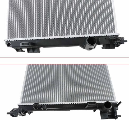 مشعاع تبريد من الألومنيوم SecosAutoparts متوافق مع Nissan Rogue Sport 2.0L 2017-2022# 214106MA1B 214106MA1A 214106MA0A in Saudi Arabia