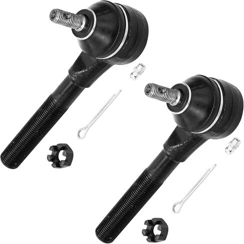 محور ديترويت - قضبان ربط أمامية قطعتين لـ 1998-2004 Chrysler 300M Concorde Intrepid LHS Dodge Intrepid 1999 2000 2001 2002 2003، 2 استبدال وصلات نهاية قضيب التعادل الخارجي in Saudi Arabia