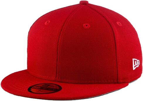 New Era Blank Custom 59FIFTY Fitted Cap (8, Black/Grey UV) in Saudi Arabia