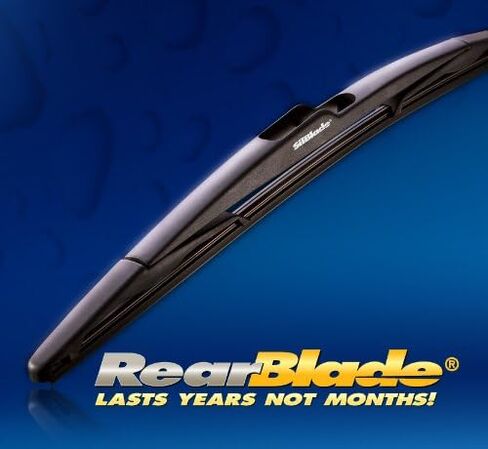 Silblade RB114-D Black Silicone Exact Fitment Rear Wiper Blade, 14" (Pack of 1) in Saudi Arabia